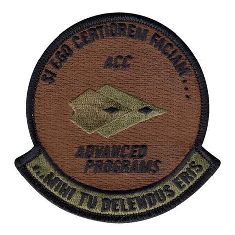 Hq Acca58z Ocp Patch Headquarters Air Combat Command Patches
