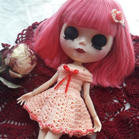 Dress For Blythe Clothes For Doll Blythe Pullip Doll Clothes Etsy