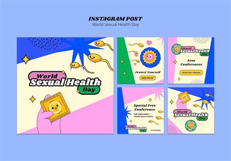 free psd world sexual health day poster template