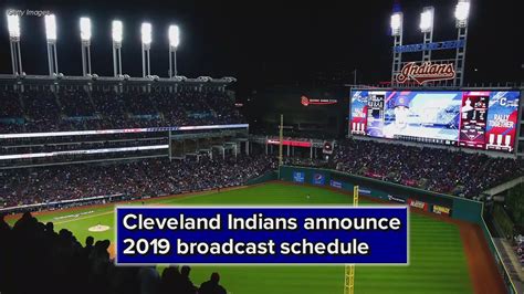 Cleveland Indians Announce 2019 Broadcast Schedule 4