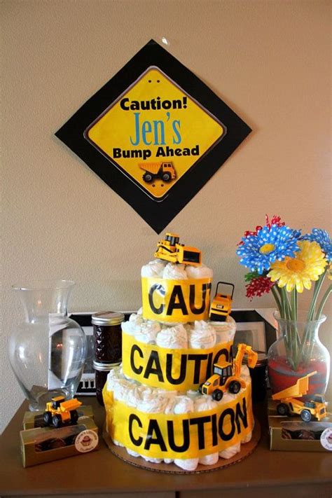 17 Best Images About Under Construction Baby Shower On Pinterest