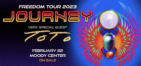 Freedom Tour 2023 Journey W Special Guests Toto In Austin At