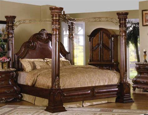 Cherry canopy bed set, the chelsea loft canopy by hilton washington dc the st michaels residential historic district offers star hospitality gourmet breakfasts hors d39oeuvres and other options. Caledonian Traditional Dark Brown Cherry California King ...