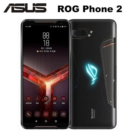 Asus Rog Phone 2 Gaming 128gb 8gb Ram Gsm Unlocked Smartphone 6000mah