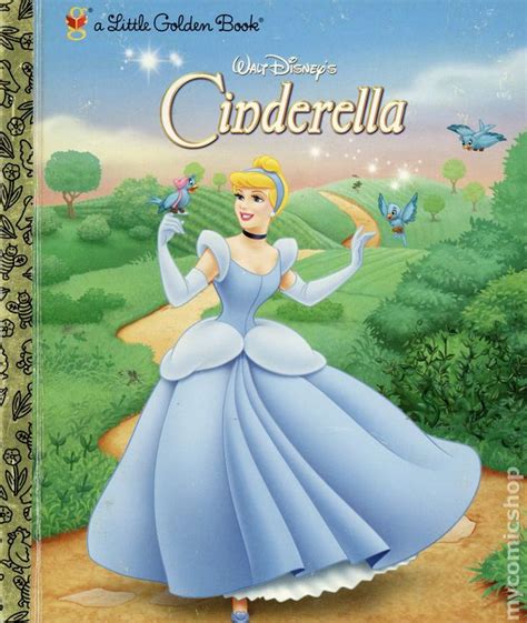 Walt Disneys Cinderella Hc 1998 Golden Books A Little Golden Book