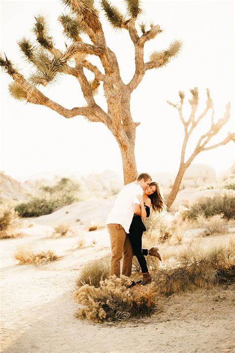 Joshua Tree Engagement Session Joshua Tree Ca Emily And Levi