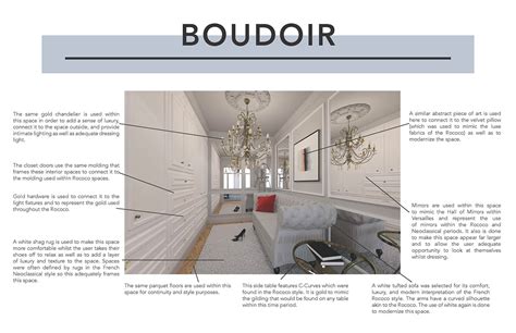 History Of Interior Design Modern Boudoir On Scad Portfolios