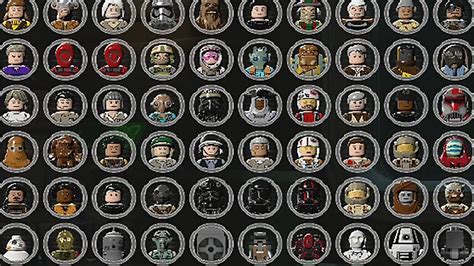 Lego Star Wars The Force Awakens Unlocking Characters Youtube