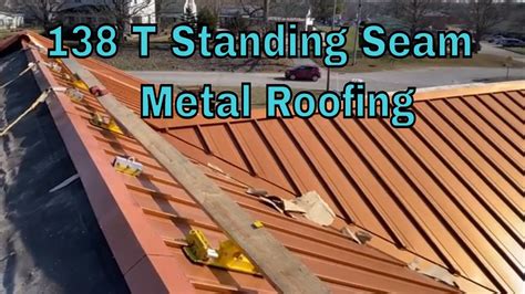 138 t standing seam metal roofing 5 reasons why this type of metal roof is so unique youtube