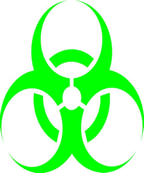 Biological Hazard Symbol Logo Clip Art Biohazard Cliparts Png