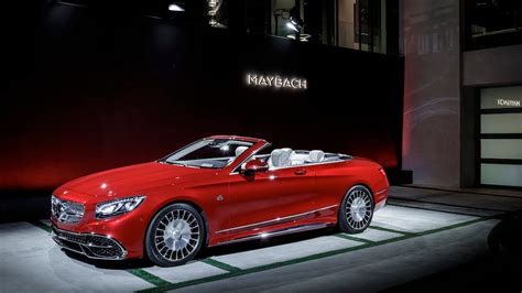 Mercedes Maybach S650 Cabriolet Photos Features Business Insider