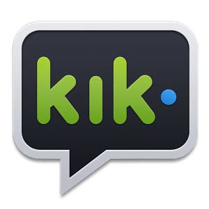 Kik Kikme Kikmessenger Sticker By Darkpassenger