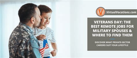 Veterans Day The Best Remote Jobs For Military Spouses And Where To Find