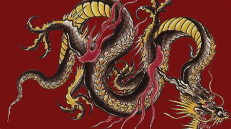 Japanese Dragon Hd Aesthetic Wallpapers Wallpaper Cave