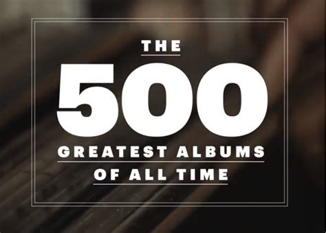 Rolling Stone Actualiza La Lista De Los 500 Mejores Discos De Todos