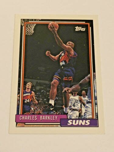Topps Basketball Base Card Charles Barkley Phoenix Suns Ebay