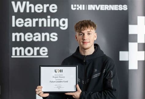 Golspie Uhi Student Wins Scholarship