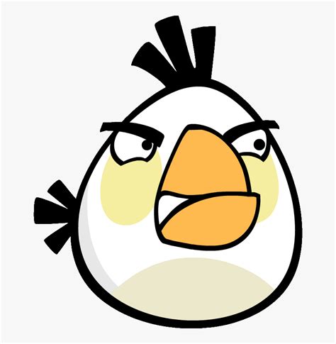 Angry Birds Fanon Wiki White Angry Bird Hd Png Download Kindpng