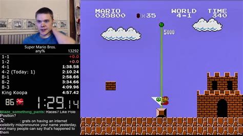 Super Mario Bros World Record Speedrun Ign Video