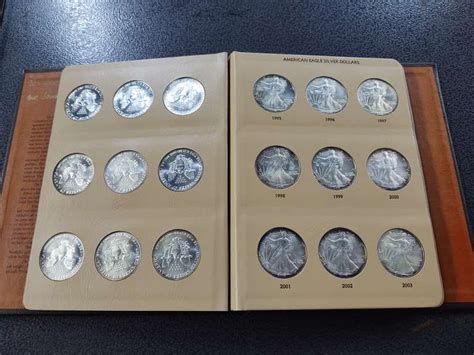 35 Coin Silver American Eagle Set 1986 2020 South Auction