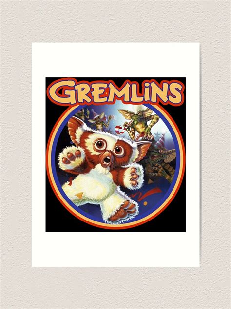 Running Gremlins Cast Midnight Art Art Print For Sale By