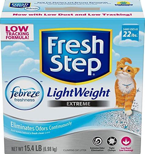 Fresh Step Lightweight Extreme With Febreze Freshness Clumping Cat