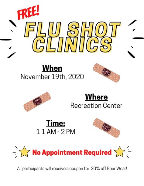 Flu Shot Clinic At Foster Rec Center Magers Health And Wellness