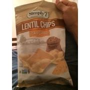 1.25 pound (pack of 1). Simply 7 Lentil Chips, White Cheddar: Calories, Nutrition Analysis & More | Fooducate