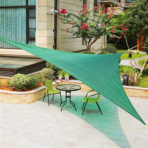 Shade sails come in a variety of shapes and styles but are typically sold in three shapes: LyShade 12 x 12 x 17 Right Triangle Sun Shade Sail Canopy ...