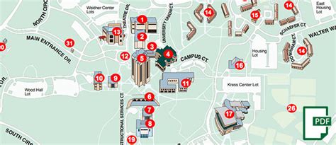 Uwgb Campus Map