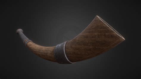 War Horn Download Free 3d Model By Sudipto Shaw Sudiptoshow2002