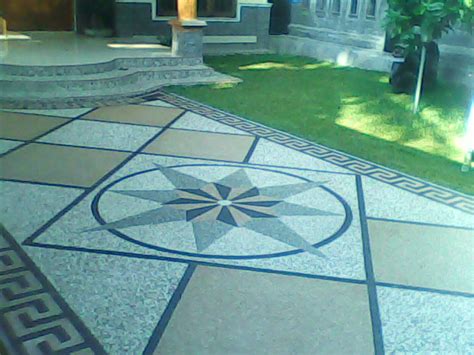 Contoh Dan Cara Pemasangan Batu Koral Sikat - GROSIR BATU ALAM | Harga