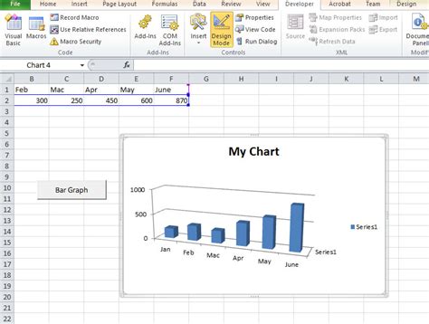 Excel 2010 Vba Lesson 24 Creating Charts And Graphs Excel Vba Tutorial