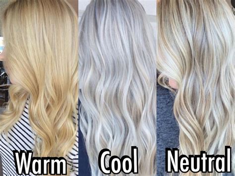 Warm Vs Cool Blonde Hair Color