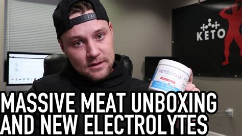 Massive Meat Unboxing And New Electrolytes Youtube