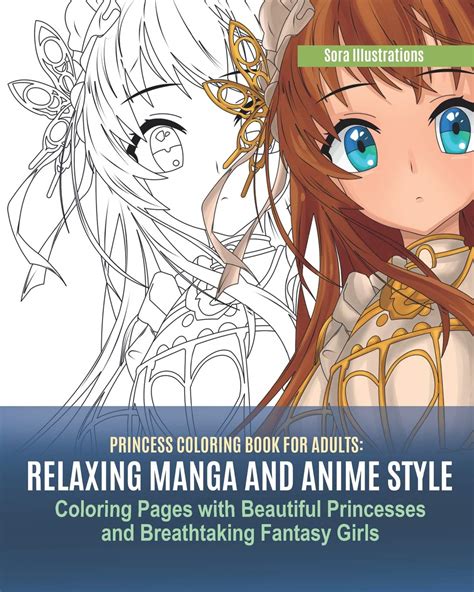 860 Top Anime Princess Coloring Pages Pictures Hot Coloring Pages