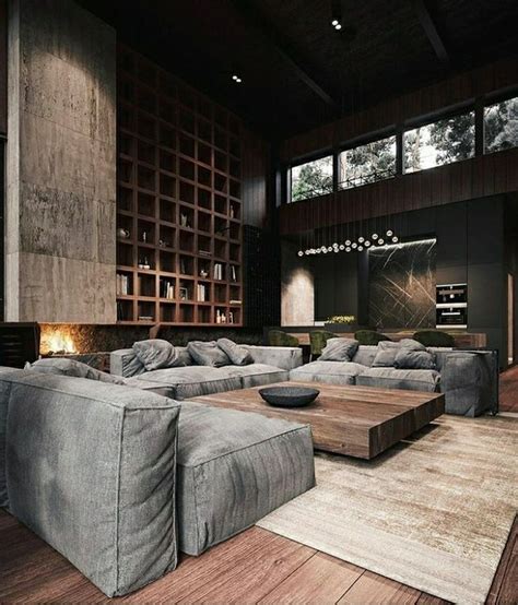 Our House Minimalism Interior Masculine Living Rooms Minimal