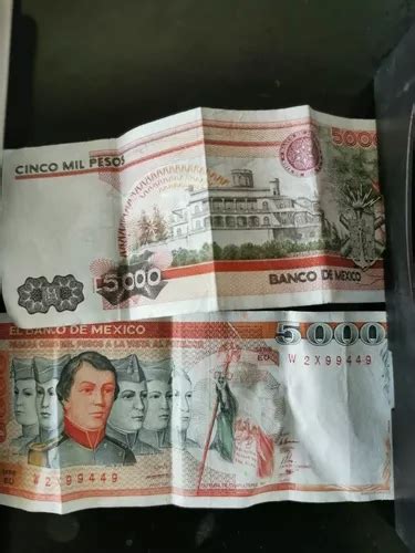 Billetes 5000 Pesos Mexicanos Meses Sin Intereses