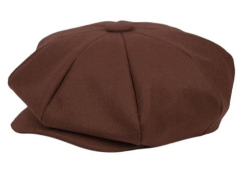 Solid Color Wool Big Applejack Newsboy Cap Ba1778 Epoch Fashion Accessory