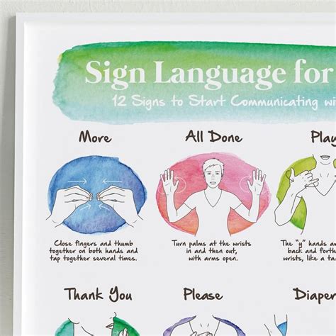 Baby Sign Language More Sign Language Colors Sign Language Phrases