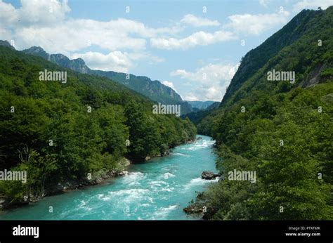 Tara Valley Bosnia Herzegovina Tara River Canyon Until 4300ft 1300m