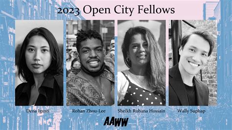 The Open City Fellowship Asian American Writers Workshop