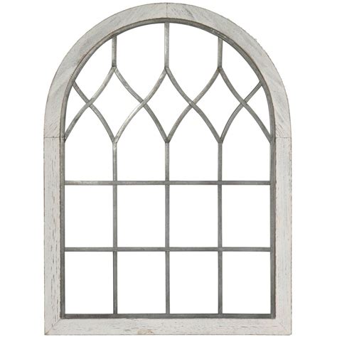 Studio Wood 23x31 At Home Arched Window Mirror Arched Windows