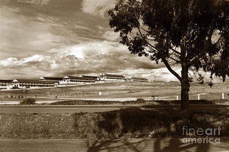 Barracks At Fort Ord Army Base Monterey California 1955 Photograph By