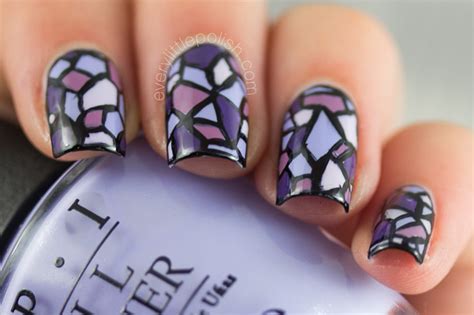 Stained Glass Nails Art Designs And Tutorials With Steps 8