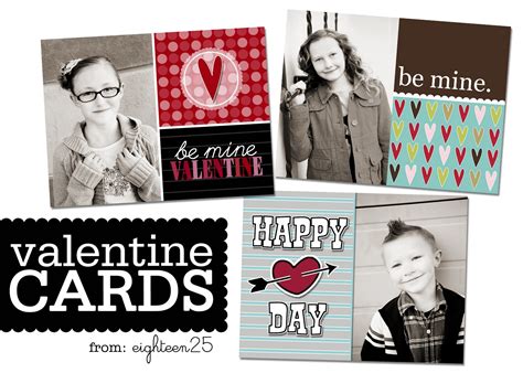 Custom Valentines Photo Cards Eighteen25