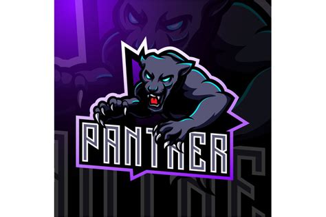 Panther Esport Mascot Logo Design By Visink Thehungryjpeg