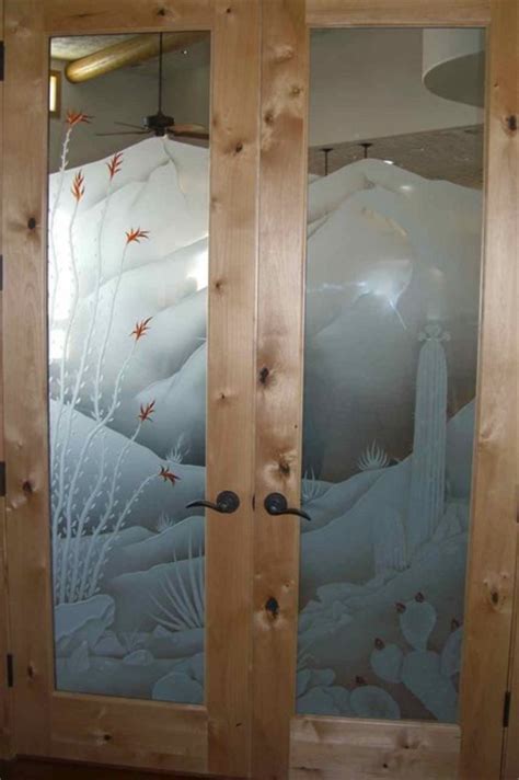 Interior Glass Doors With Obscure Frosted Glass Designs Saguaro