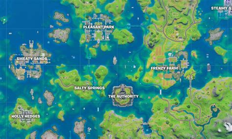 Fortnite Season 3 Map Leaked New Named Locations Fortnite Insider