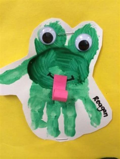 Easy Frog Crafts For Preschooler Kids To Make Green Projects Kids